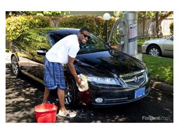 Car wash area